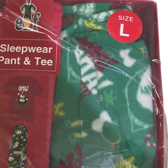 Men's Elf Will Ferell Tee & Sleep Pants Set - Picture 9 of 12